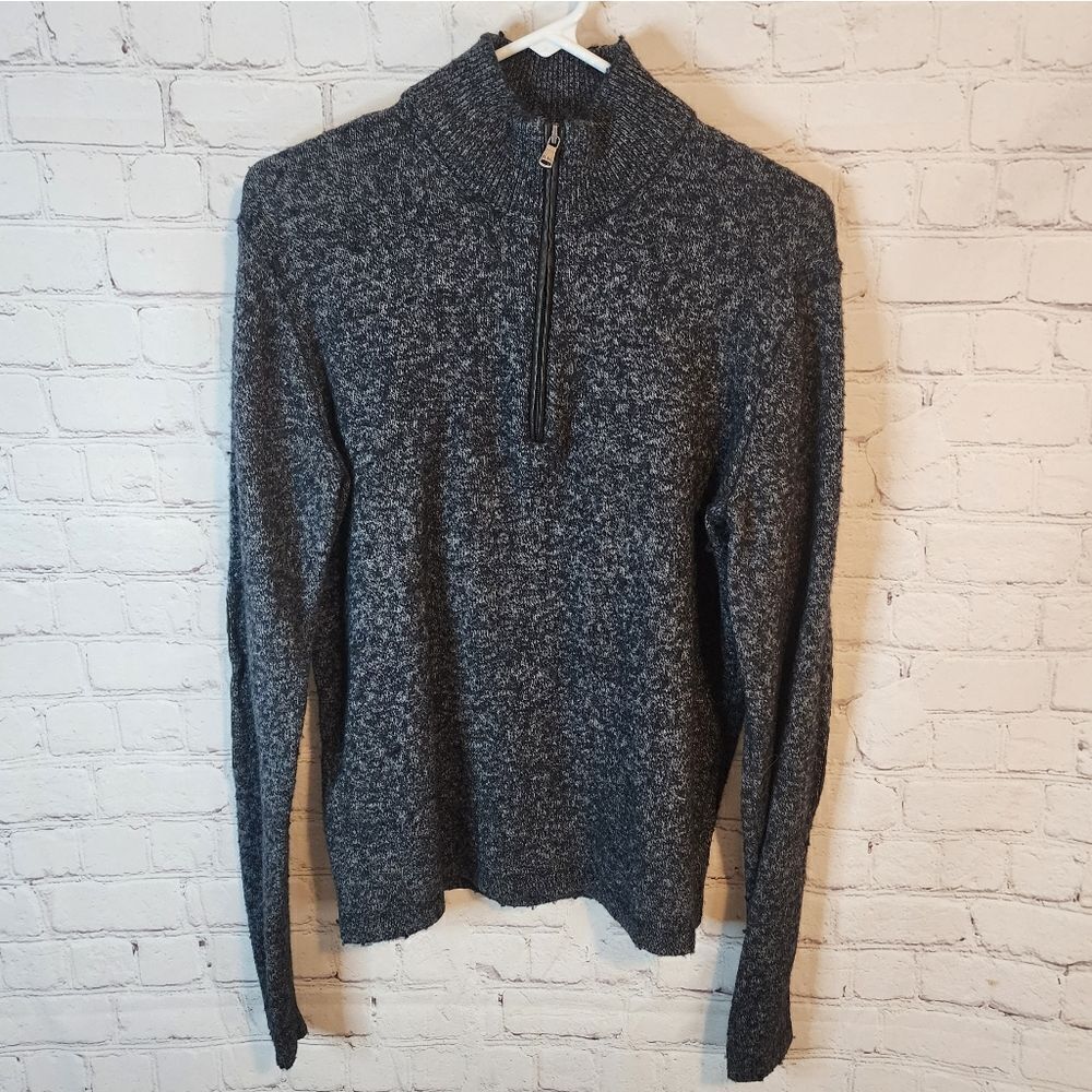 Women's MICHAEL Michael Kors zip-up turtleneck sweater, wool mixed, size Medium